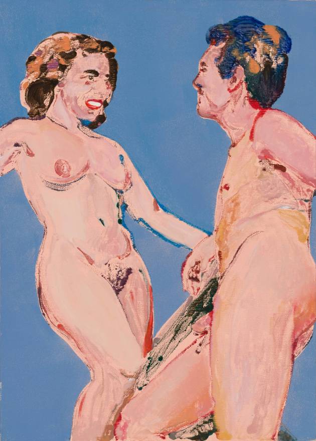 Couple by the pool